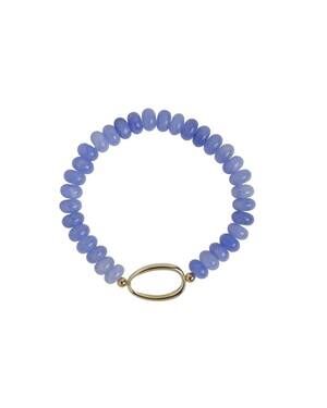 NEW COCO + CARMEN women's forever friends stretch bracelet in blue